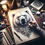 How to Draw a Polar Bear Face: Step-by-Step Winter Art