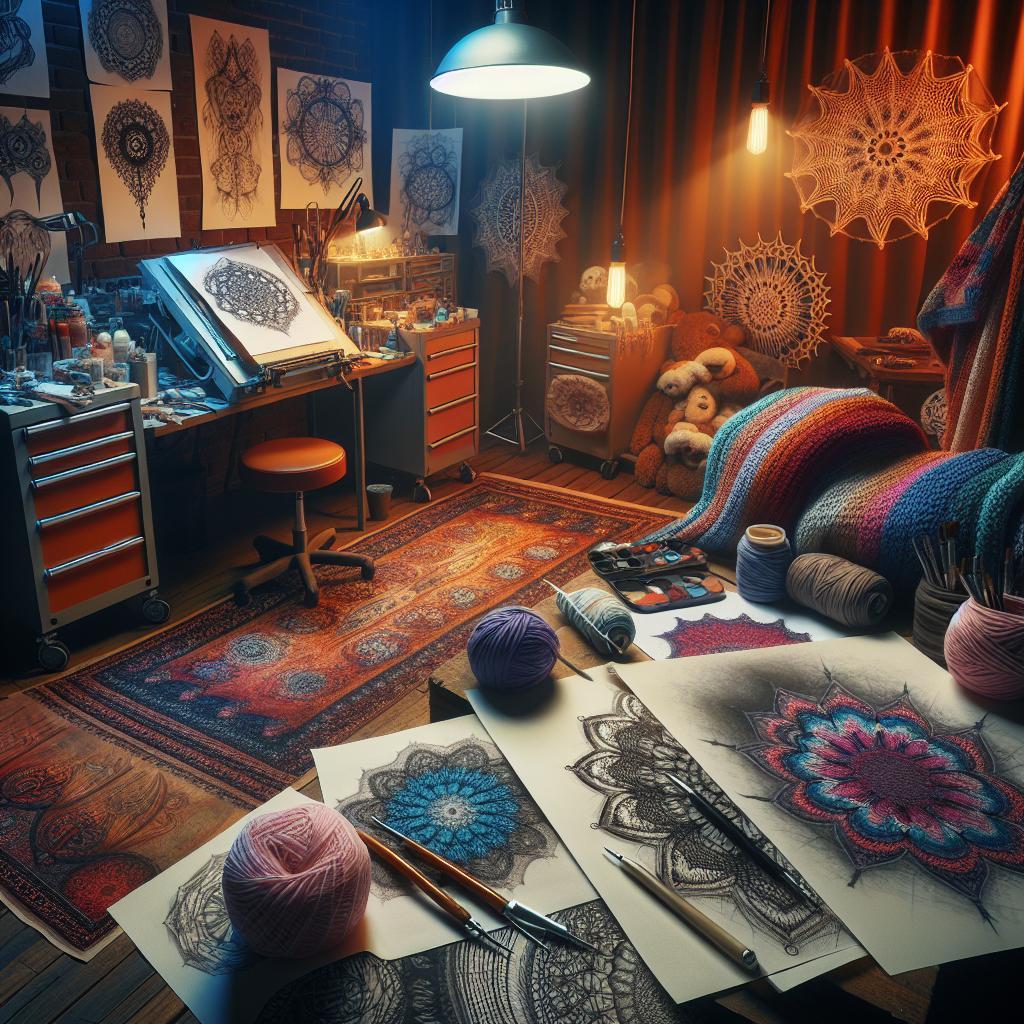 How to Draw Crochet Patterns: A Unique Approach for Artists 5 How to Draw Crochet Patterns: A Unique Approach for Artists