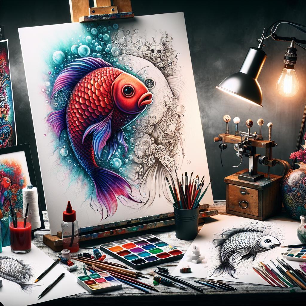 How to Draw Flounder from The Little Mermaid: A Step-by-Step Guide