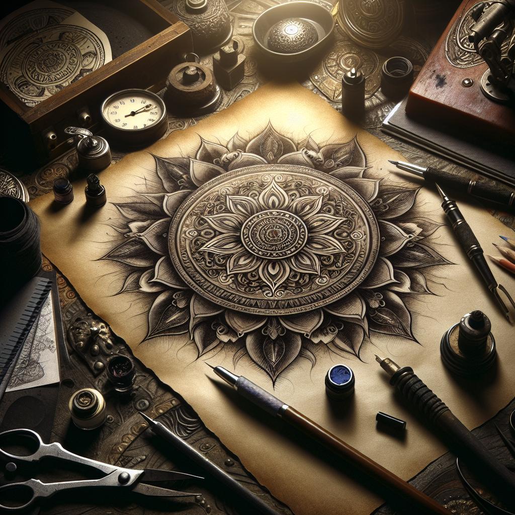 How to Draw a Medallion: Add Intricate Details Like a Pro 1 How to Draw a Medallion: Add Intricate Details Like a Pro