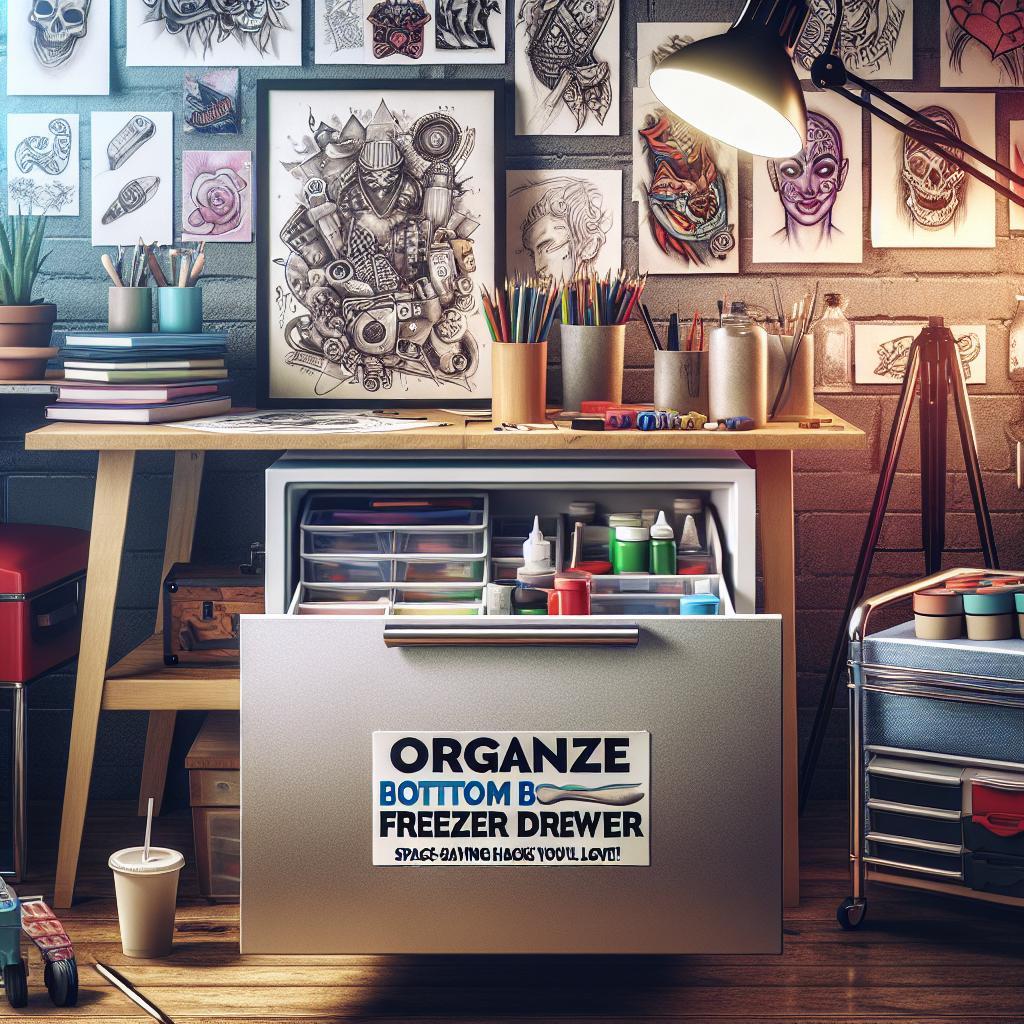 Organize Bottom Freezer Drawer: Space-Saving Hacks You’ll Love!