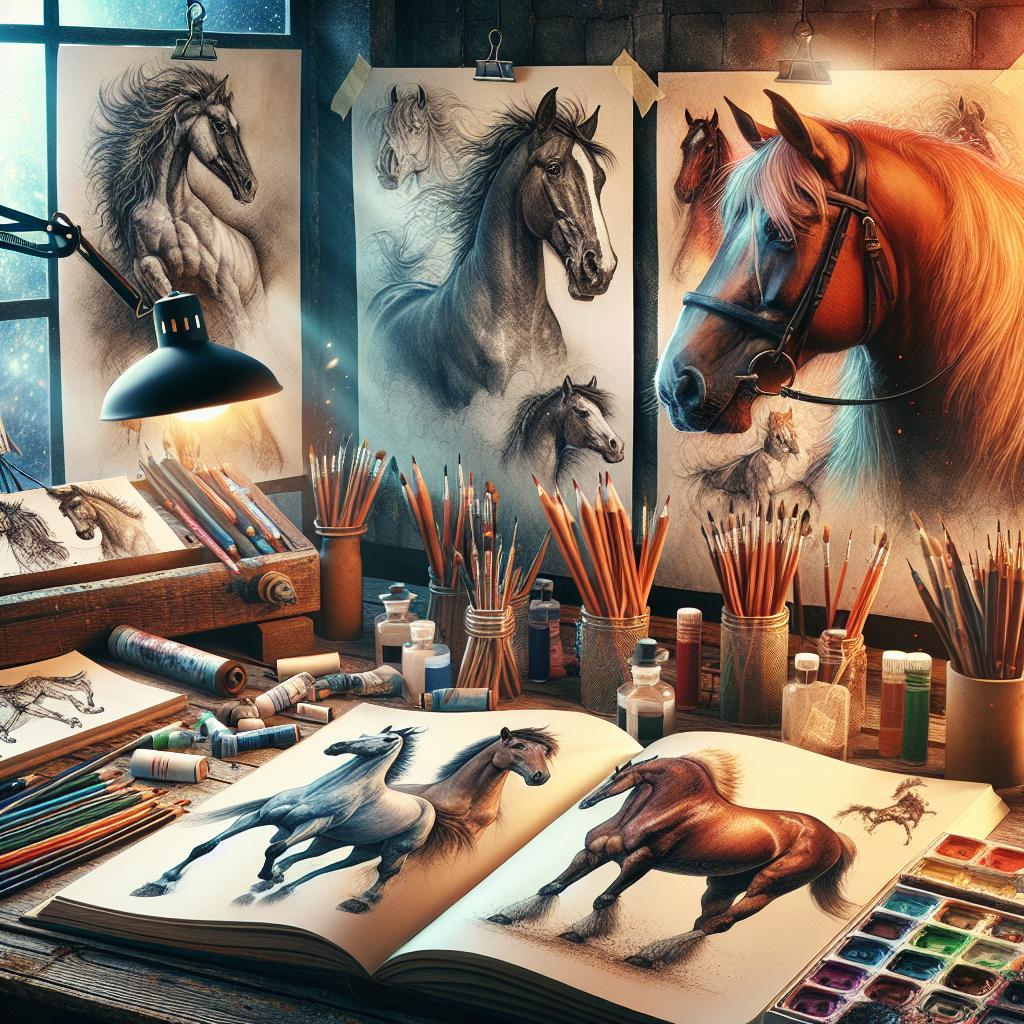 How to Draw Horses Book: The Ultimate Resource for Horse Lovers