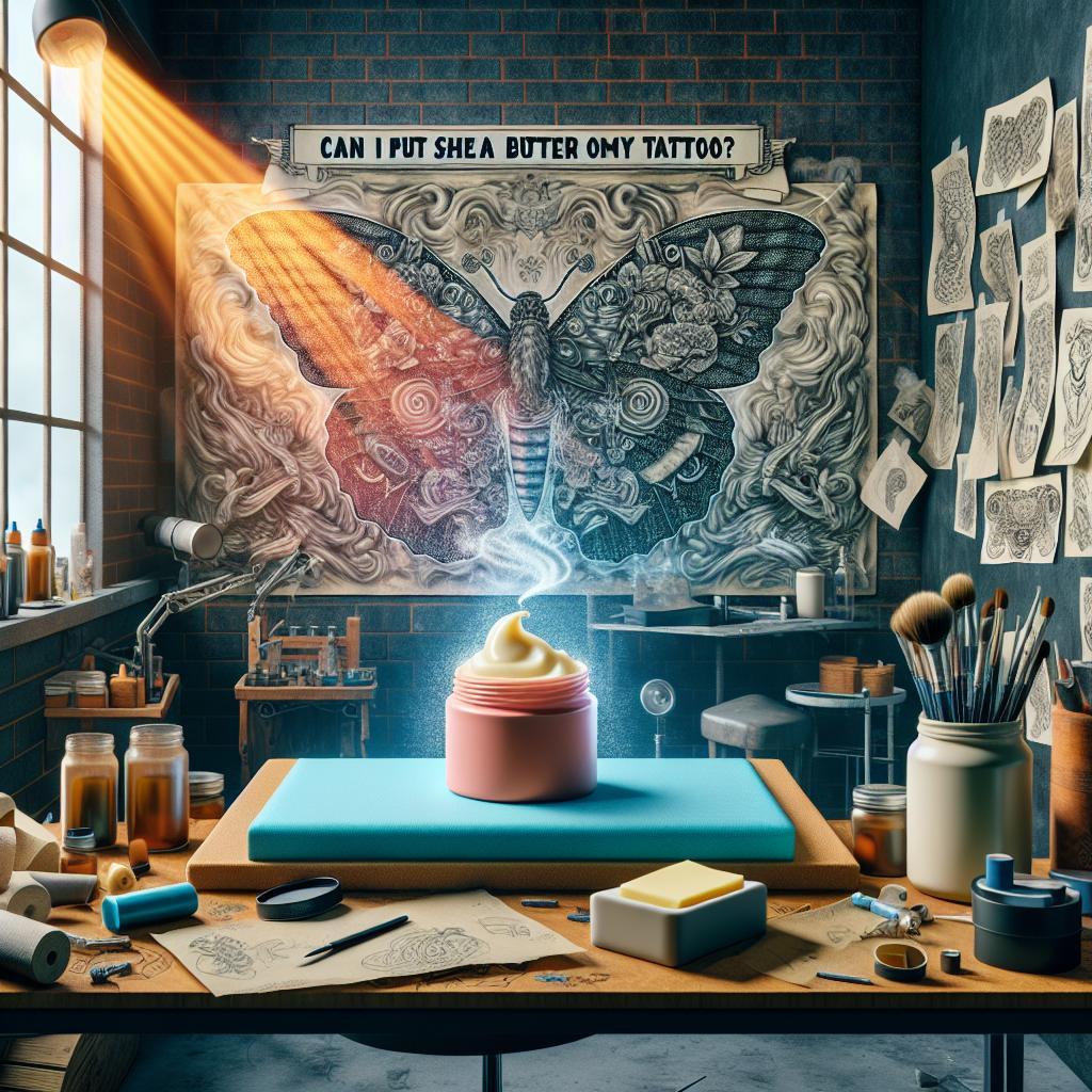 Can I Put Shea Butter on My Tattoo? What You Should Know 1 Can I Put Shea Butter on My Tattoo? What You Should Know