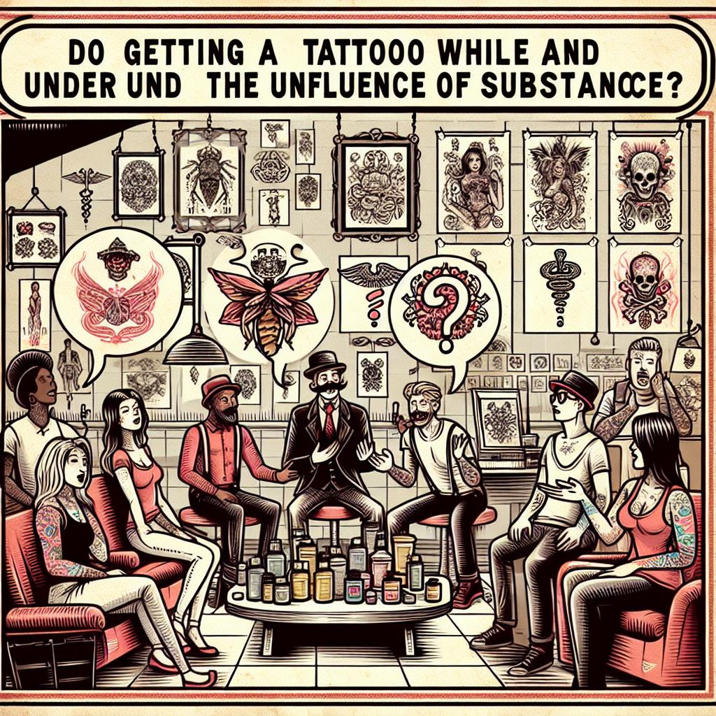Thinking about getting a tattoo and wondering, Can you be high while getting a tattoo? What artists say about this popular question? It’s a topic that sparks curiosity among enthusiasts and first-timers alike, igniting debates about the blend of altered states and artistic expression. While some people swear by the numbing effect of certain substances to ease the pain, others caution against compromising the tattoo experience. In this article, we’ll delve into what tattoo artists really think about being high during the process, offering insights that will help you make an informed decision before you sit in that chair