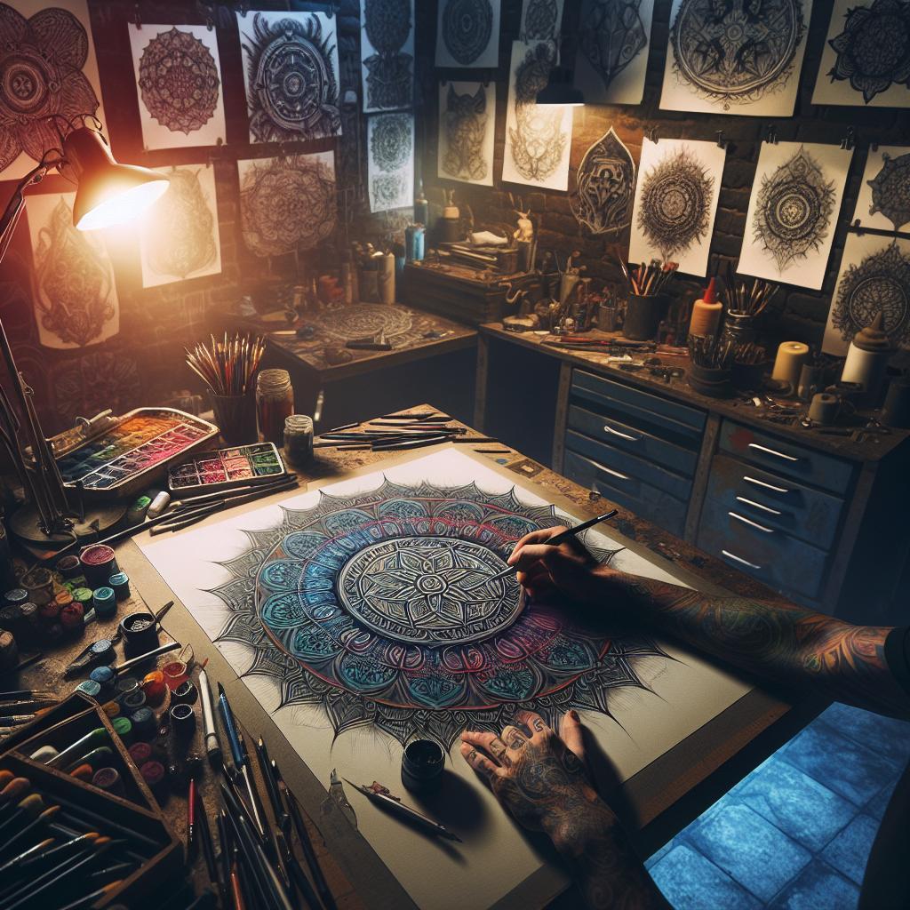 Drawing a Medallion: Step-by-Step Guide for Intricate Designs