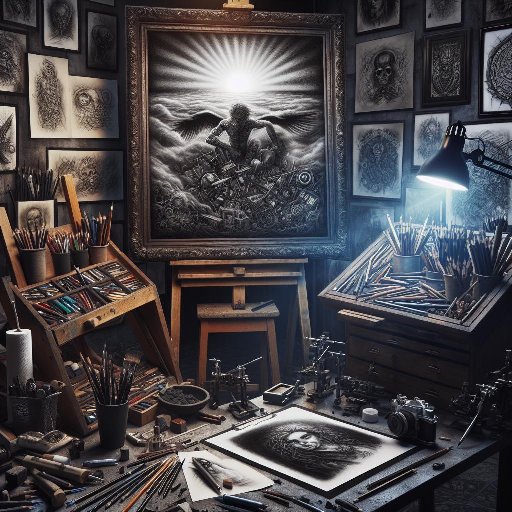 How to Frame Charcoal Drawings: Preserve Your Masterpieces Properly 1 How to Frame Charcoal Drawings: Preserve Your Masterpieces Properly