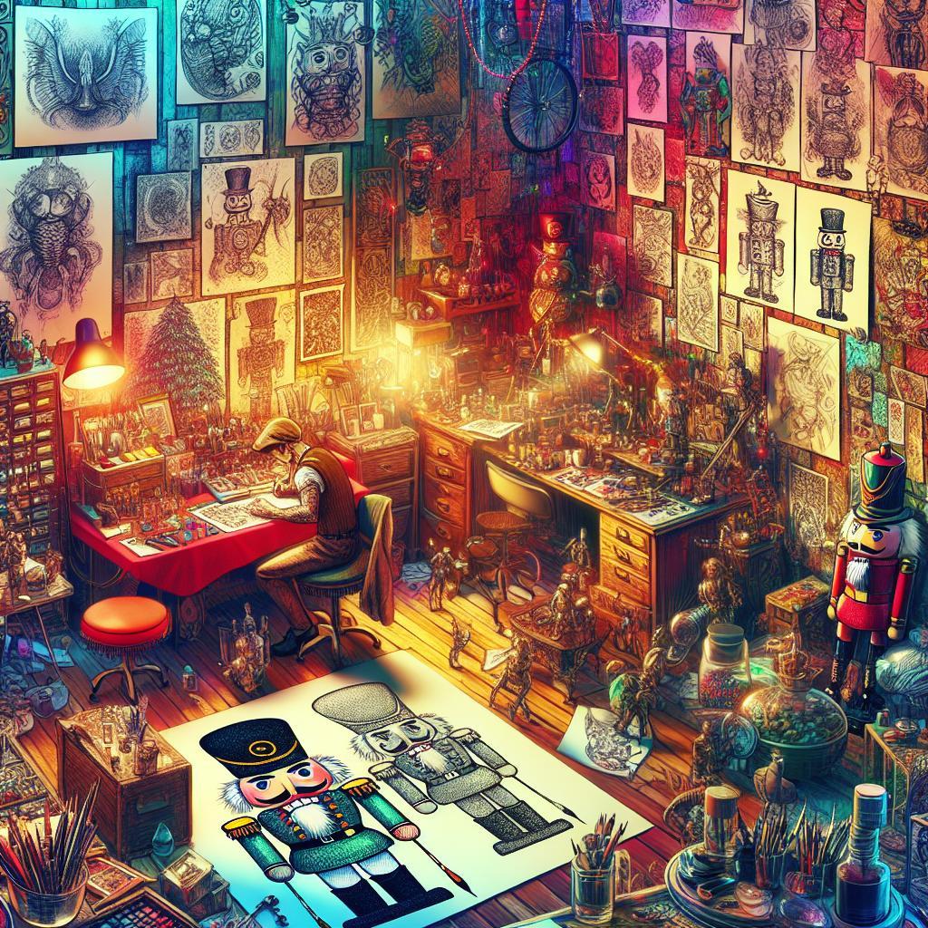 How to Draw a Nutcracker: Holiday-Themed Art for All Ages