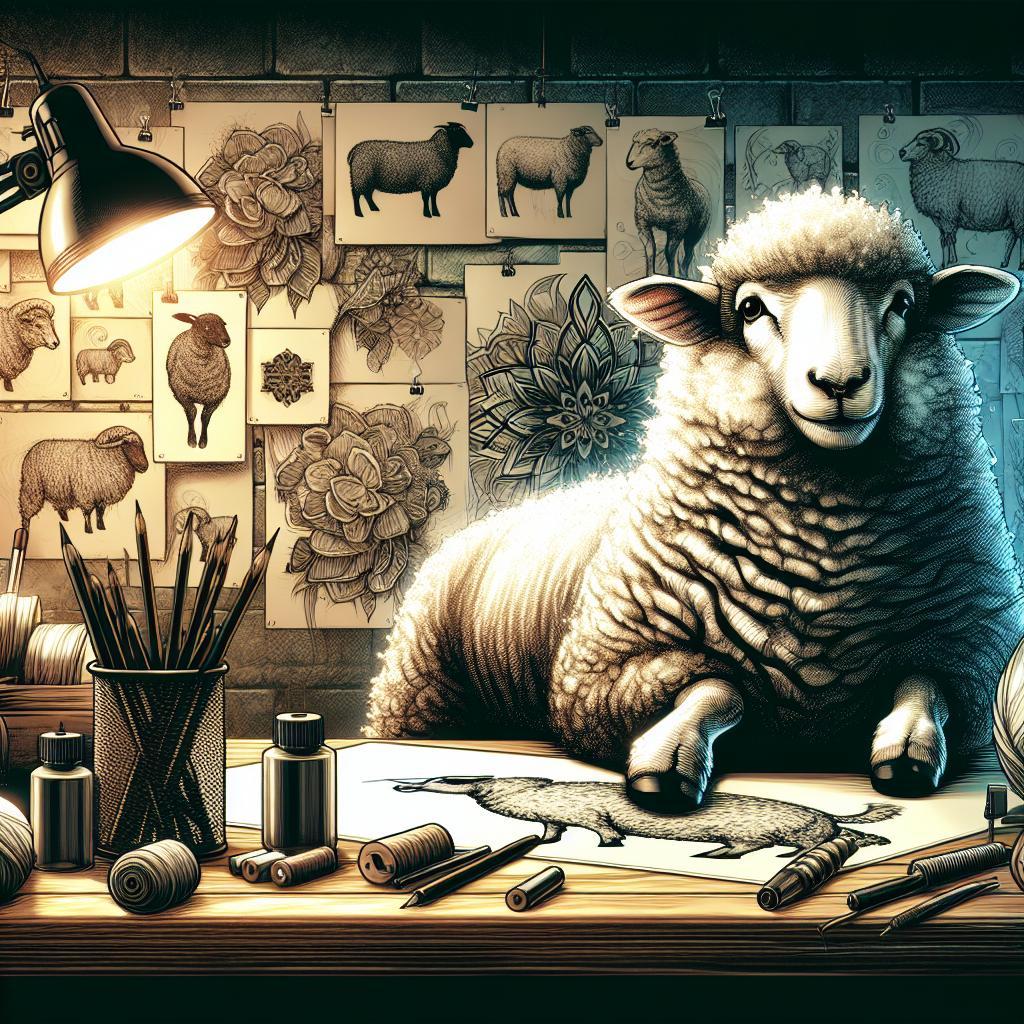 How to Draw a Sheep Step by Step: Easy Farm Animal Drawing Guide