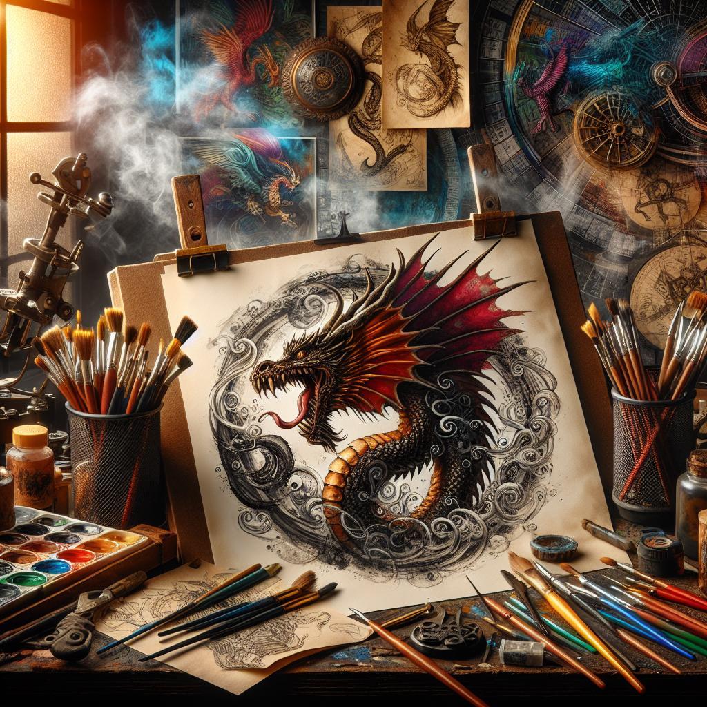 Artistic Touch: What Does a Dragon Tattoo on a Woman Symbolize?