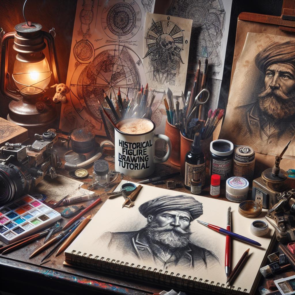 How to Draw Jacques Cartier: Historical Figure Drawing Tutorial