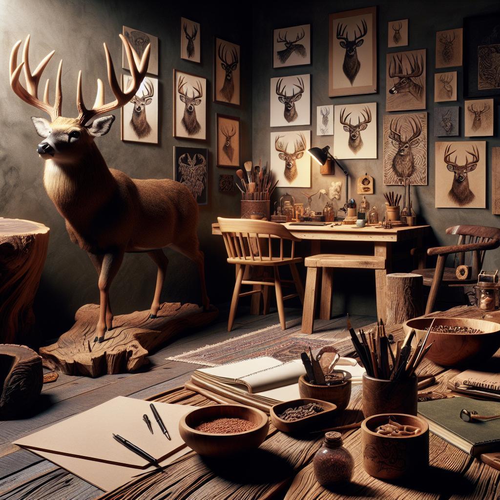 How to Draw Deer to Your Property with Creative Wildlife Art Ideas