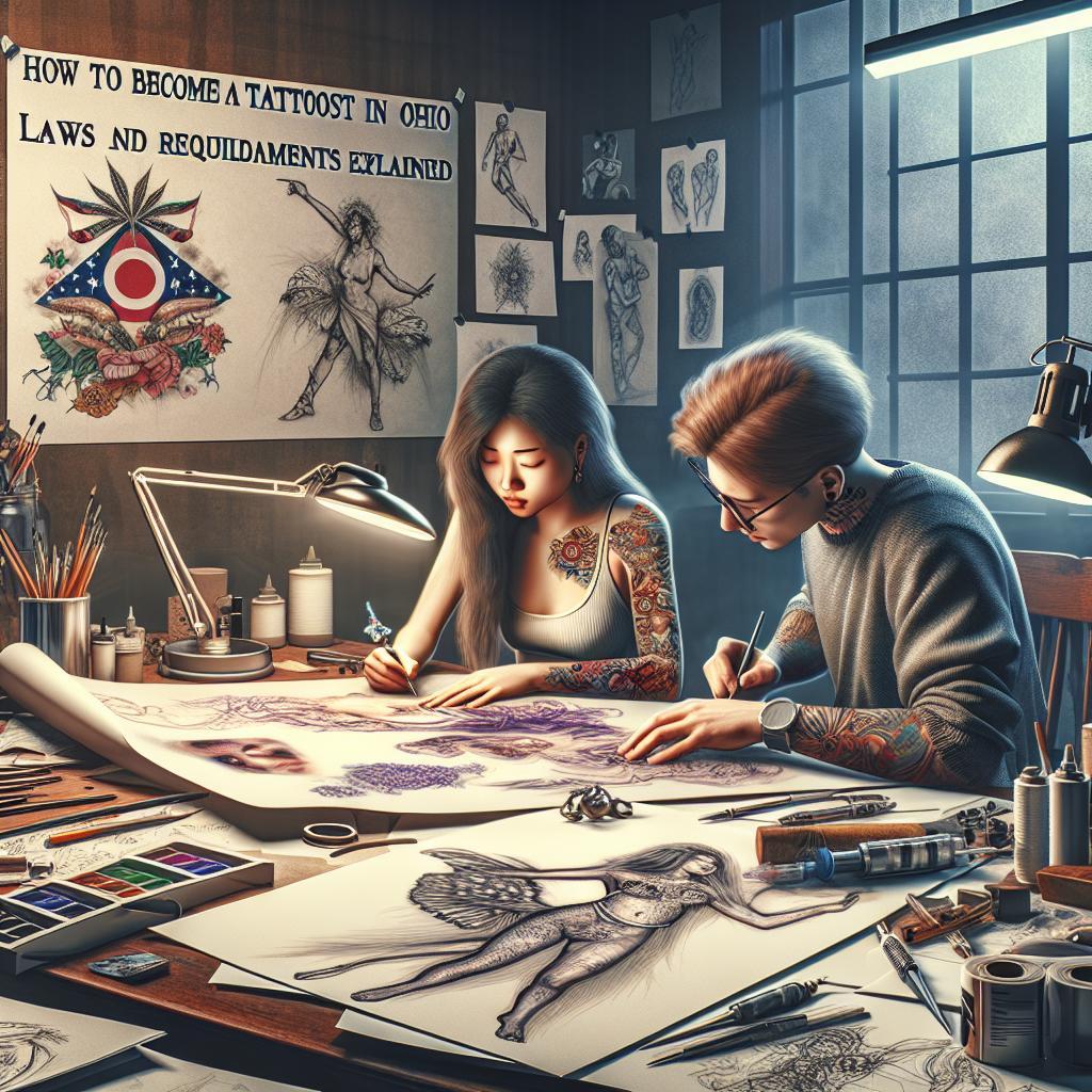 How to Become a Tattoo Artist in Ohio: Laws and Requirements Explained