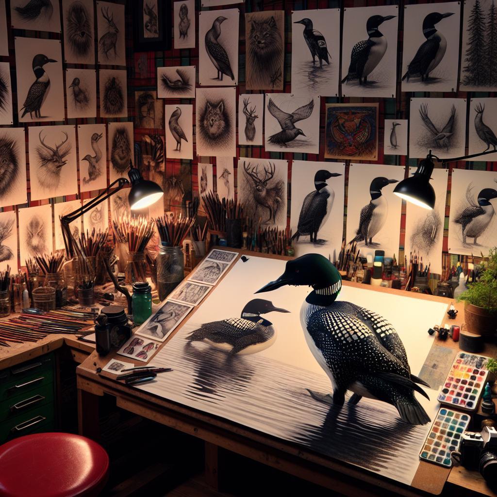 How to Draw a Loon from Different Angles: Improve Your Wildlife Art