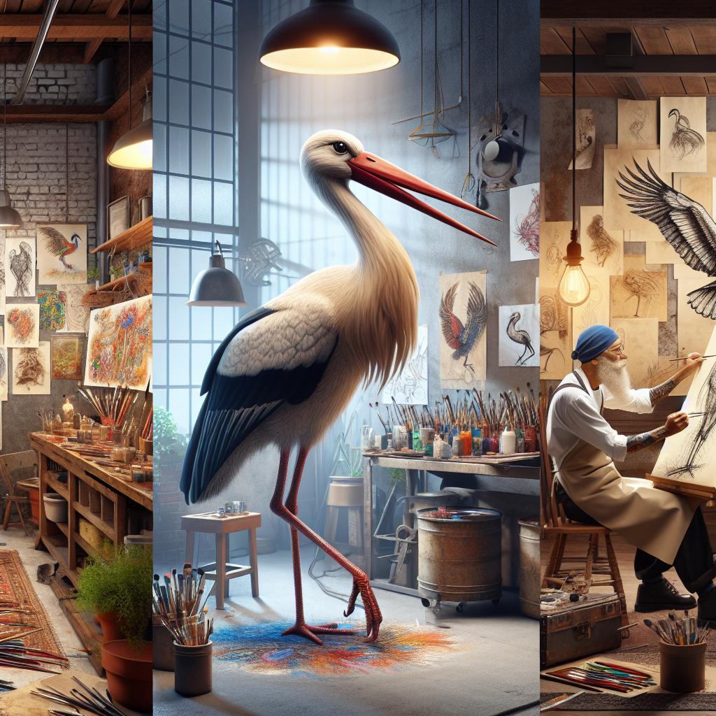 How to Draw a Stork in Different Styles: Explore Artistic Diversity