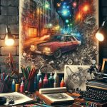 How to Draw a Parking Lot in Different Styles: Urban Art Variations