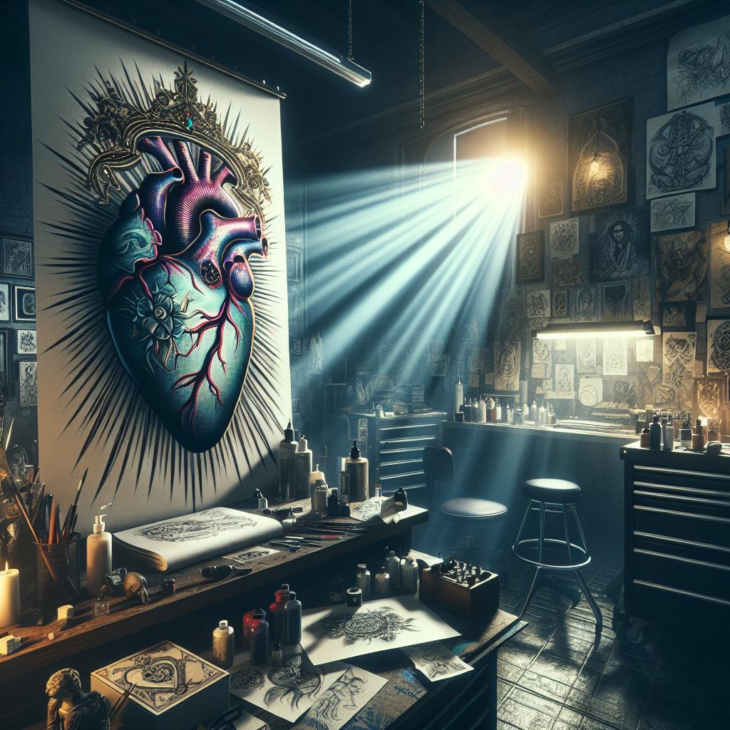 Discover the Sacred Heart Tattoo Meaning and Its Religious Roots!