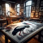 How to Draw a Stork with Different Textures: Add Realism and Detail