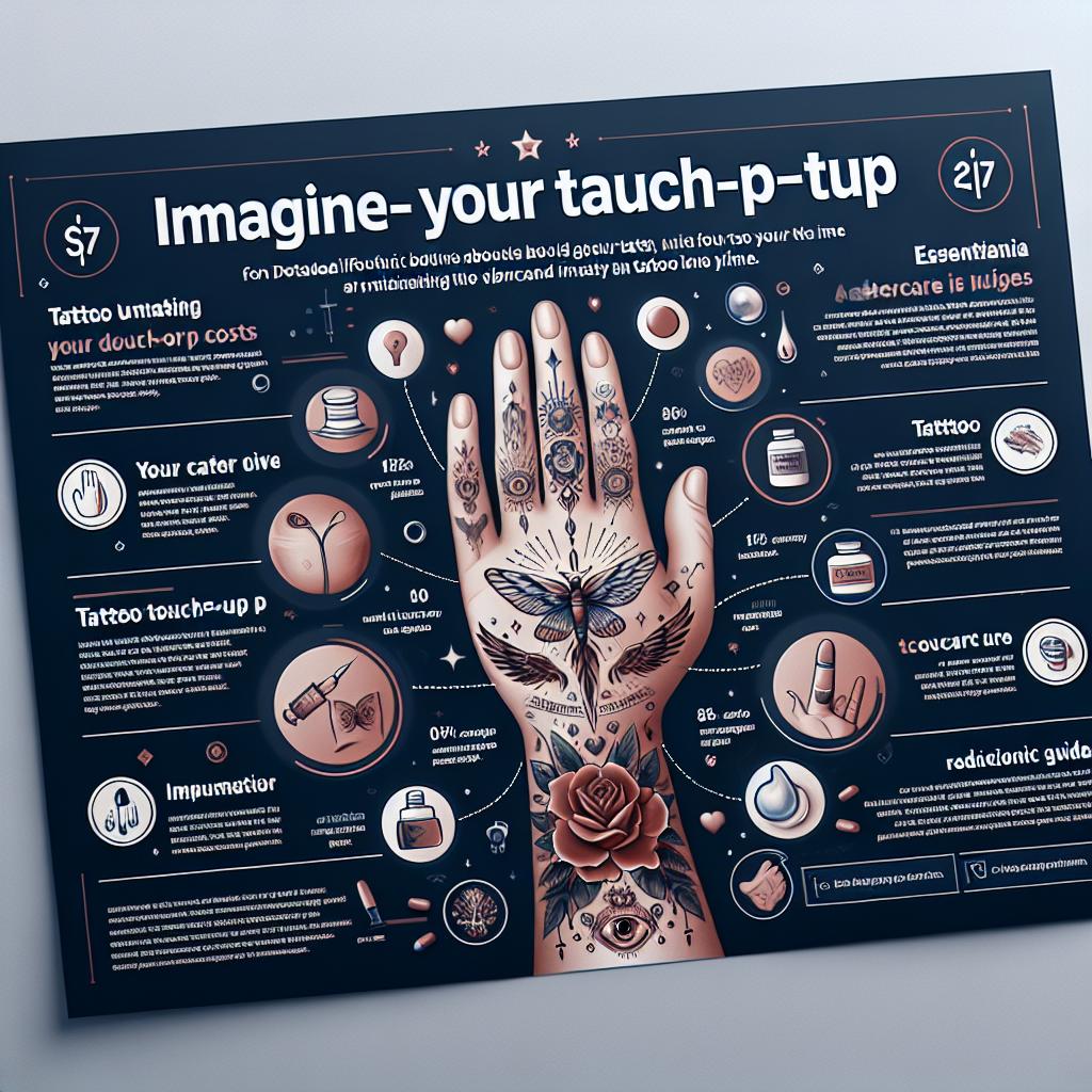 How Much Are Tattoo Touch Ups? A Guide to Costs & Care 2 Thinking about your ink and wondering, How much are tattoo touch ups?” You’re not alone—many tattoo enthusiasts seek to keep their body art looking fresh and vibrant. In this guide, we will not only break down the costs associated with touch-ups but also offer you essential care tips to help maintain your tattoo’s integrity over time. Whether youre a seasoned tattoo aficionado or contemplating your first piece, we have the insights you need to ensure your tattoo remains a stunning showcase of your personal expression. Let’s dive in!