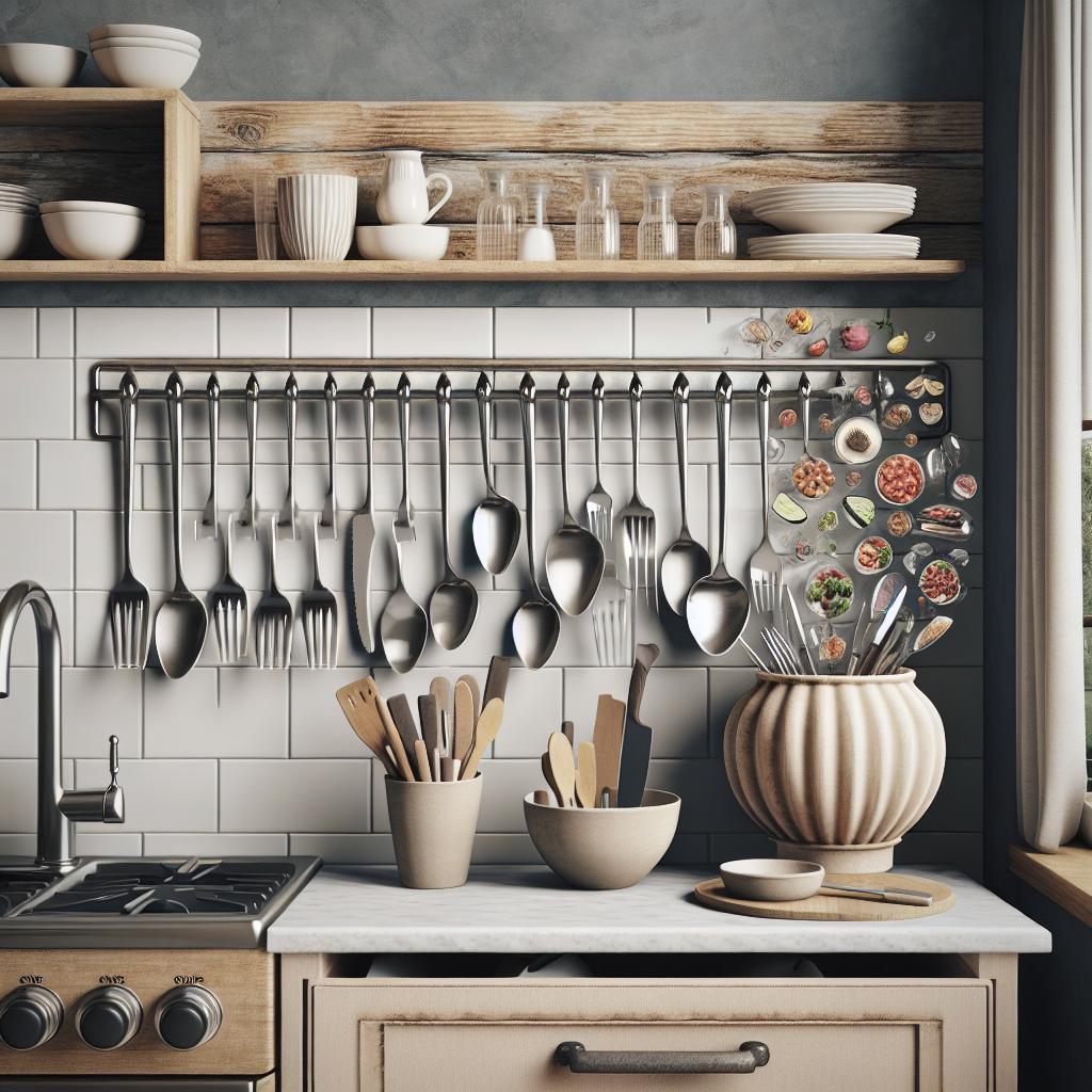 Are you tired of cramming silverware into a cramped drawer, only to battle with tangled utensils every time you need them? Storing silverware without a drawer doesn’t have to be a hassle or an eyesore; in fact, it can open up a realm of creative storage solutions that are both functional and stylish. Whether you’re looking to maximize your space, enhance your kitchen’s decor, or simply find a more accessible way to organize your utensils, this guide will provide you with innovative ideas that cater to every lifestyle. Join us as we explore how you can transform your silverware storage into a beautiful display that’s as practical as it is pleasing to the eye