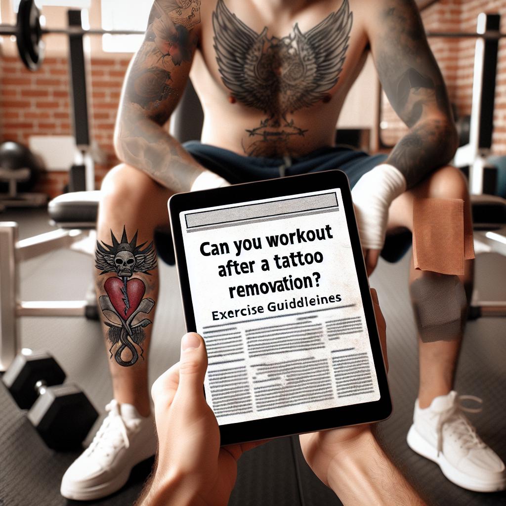 Thinking about hitting the gym after getting a tattoo removal? You’re not alone, and the question Can You Workout After Tattoo Removal? Exercise Guidelines is one that many people are eager to explore. While it might be tempting to dive back into your workout routine, it’s essential to understand the dos and don’ts of exercising post-procedure. In this article, we’ll break down everything you need to know to safely get back to your fitness goals while promoting proper healing and care for your skin. Let’s get started!