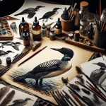 How to Draw a Loon with Different Textures for Stunning Wildlife Art