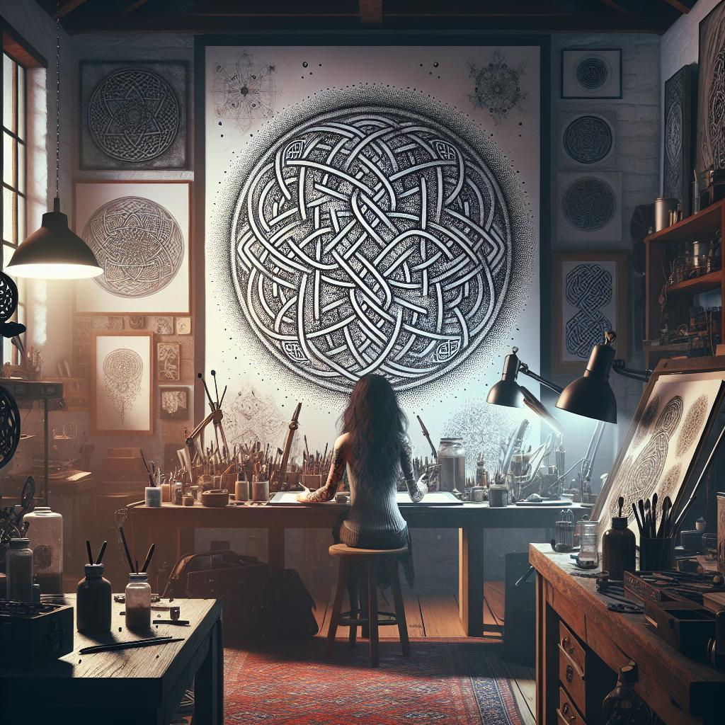 How to Draw Celtic Knots Using Dots: A Beginner’s Guide