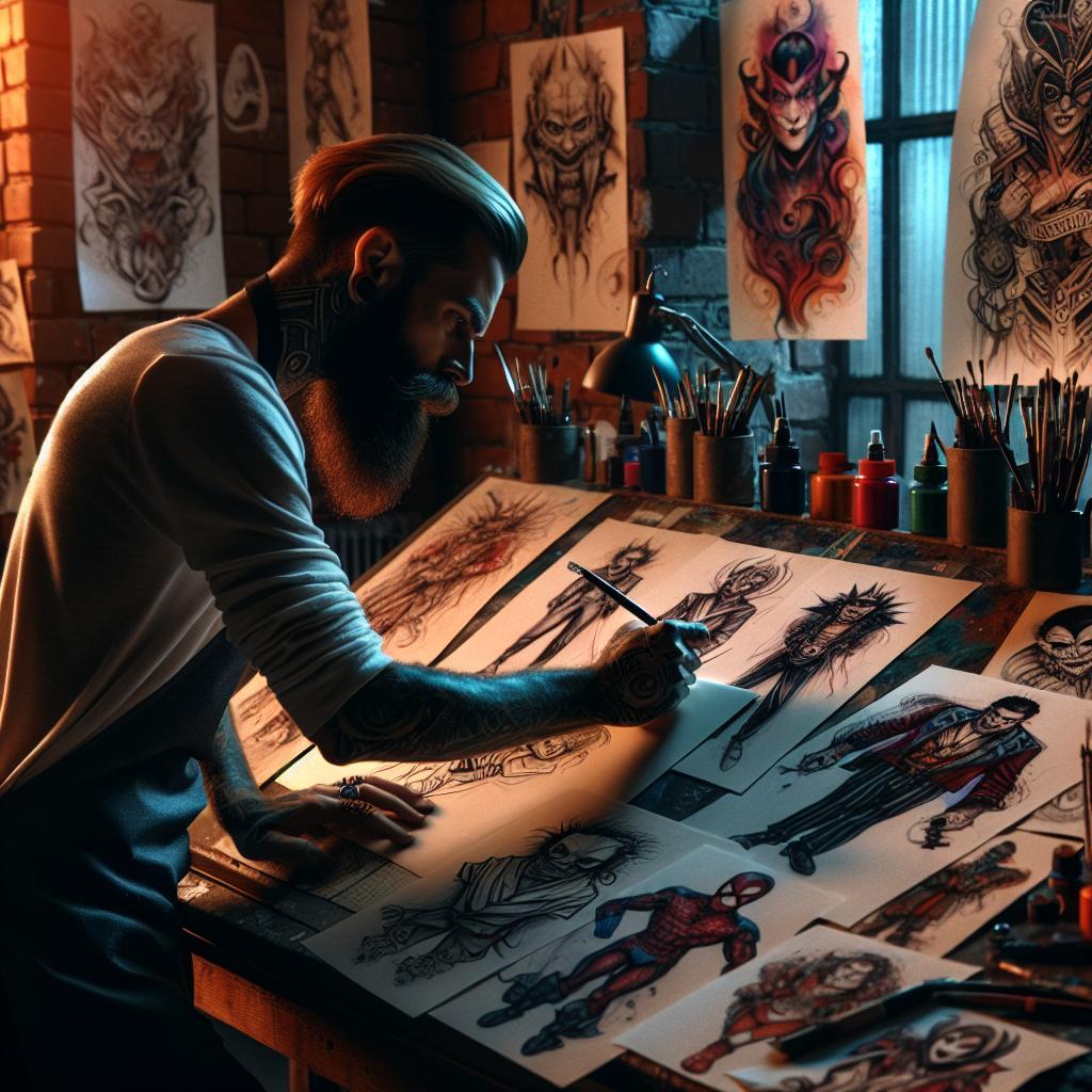 How to Draw Characters from Movies Like a Professional Artist