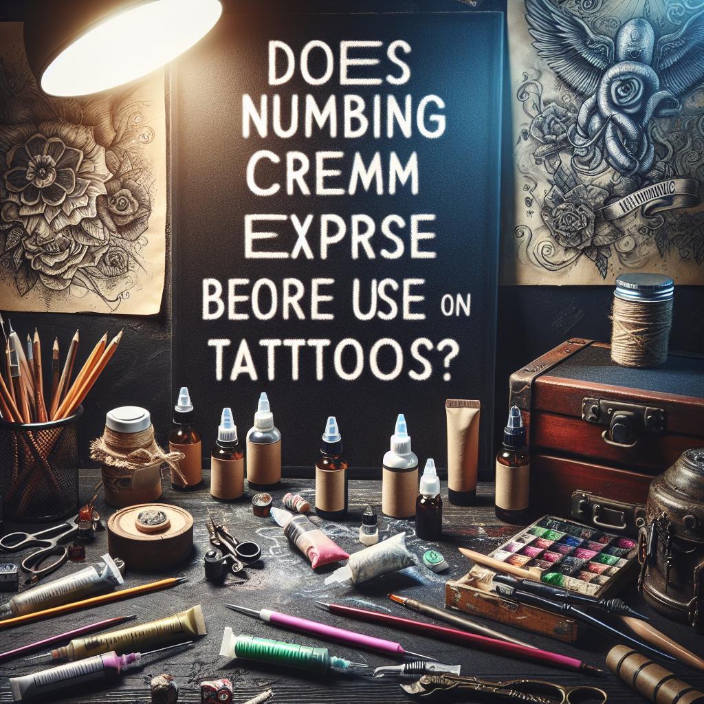 Does Numbing Cream Expire Before Use on Tattoos? Find Out Here!
