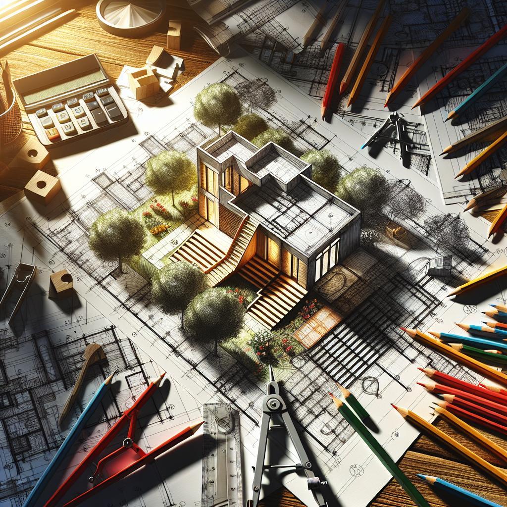 How to Draw a Ramp in Plan View for Beginners in Architecture