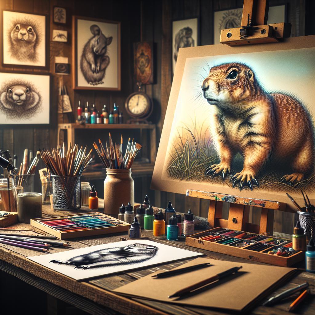 How to Draw a Prairie Dog: Step-by-Step Wildlife Drawing Guide