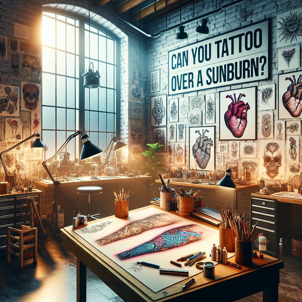 Can You Tattoo Over a Sunburn? Risks and Expert Advice