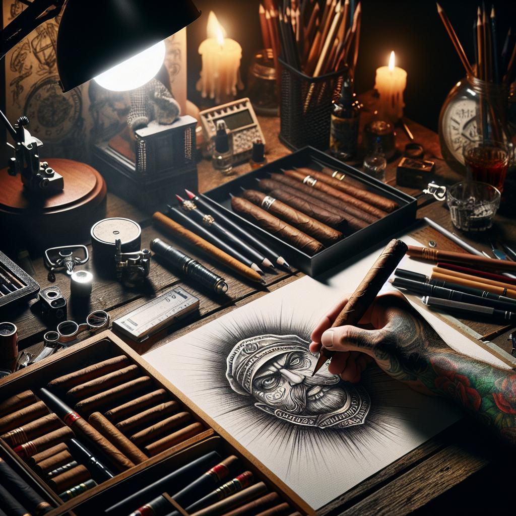 How to Draw a Cigar in Detailed Steps for Realistic Results