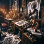 How to Draw St Nicholas for Christmas Cards and Crafts