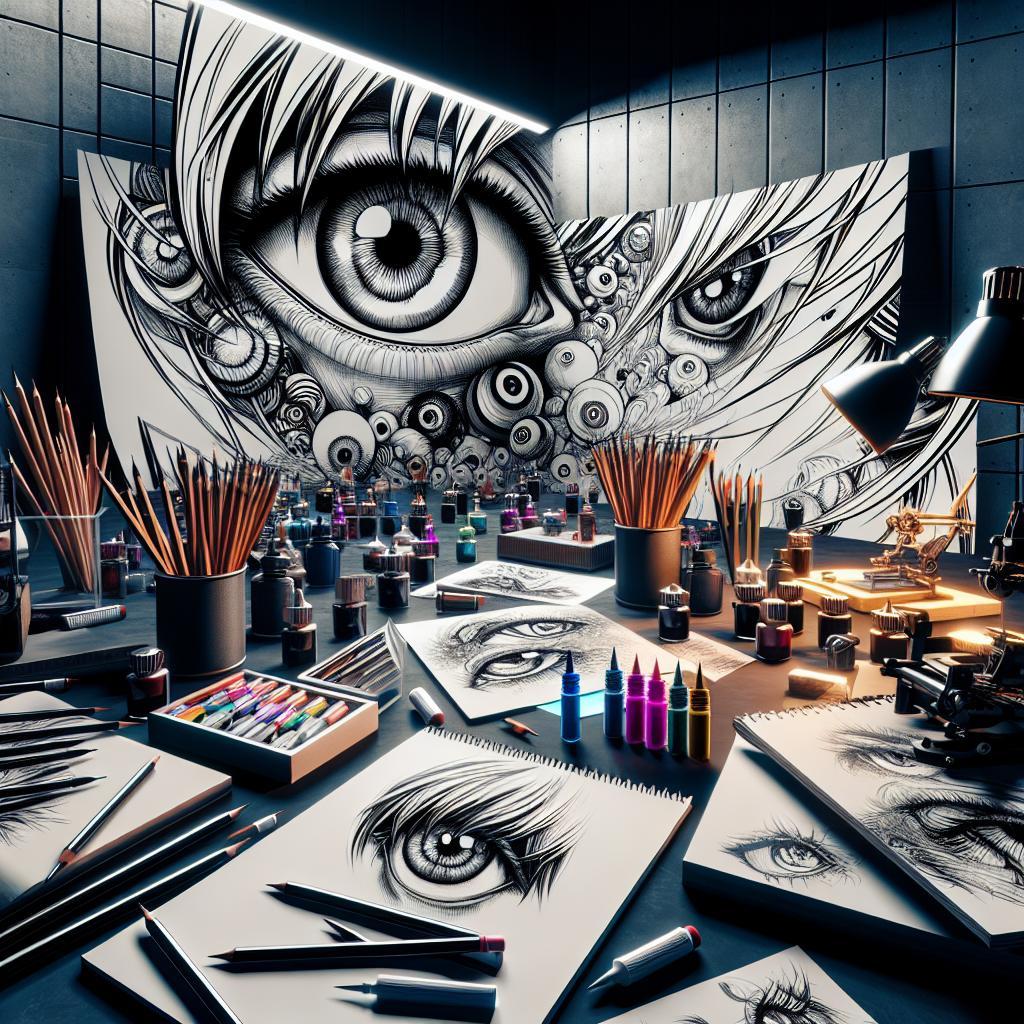 Manga Eye Drawing Guide for Aspiring Comic Artists 9 Manga Eye Drawing Guide for Aspiring Comic Artists