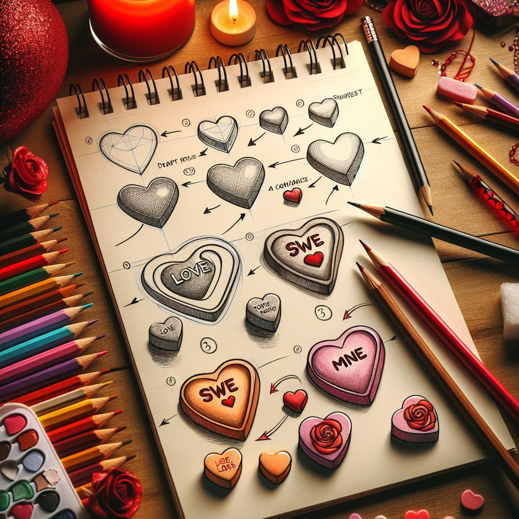 As Valentine’s Day approaches, many of us are searching for that perfect way to express our affection, and what could be sweeter than learning how to draw candy hearts for sweet Valentine’s Day art? This delightful craft not only allows you to unleash your creativity but also adds a personal touch to your gifts, cards, or decorations. Whether youre an aspiring artist or just looking to add some flair to your holiday celebrations, this guide will provide you with step-by-step instructions and handy tips that make drawing candy hearts as enjoyable as indulging in the real thing. So, grab your pencils and let’s dive into the charming world of candy heart art that’s sure to brighten anyone’s Valentine’s Day!
