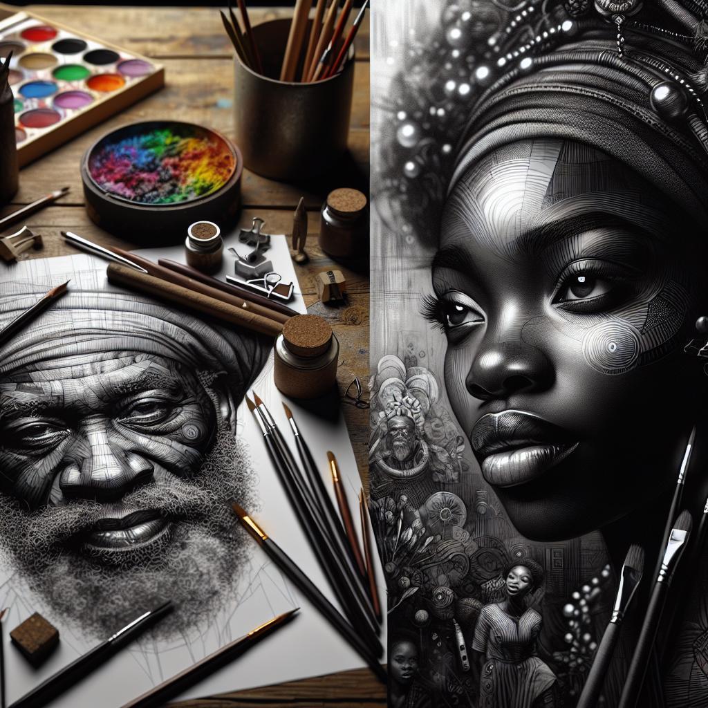 Zora Neale Hurston Portrait Drawing Guide for Literature Lovers