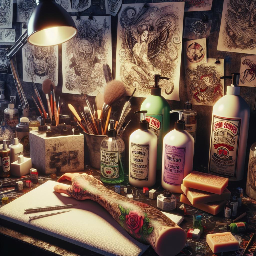 How to Clean Your Tattoo: Best Soap Choices Explained 1 How to Clean Your Tattoo: Best Soap Choices Explained