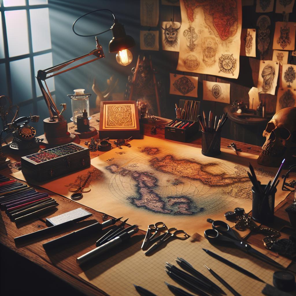 How to Draw a Fantasy Map: Bring Your Imagination to Life