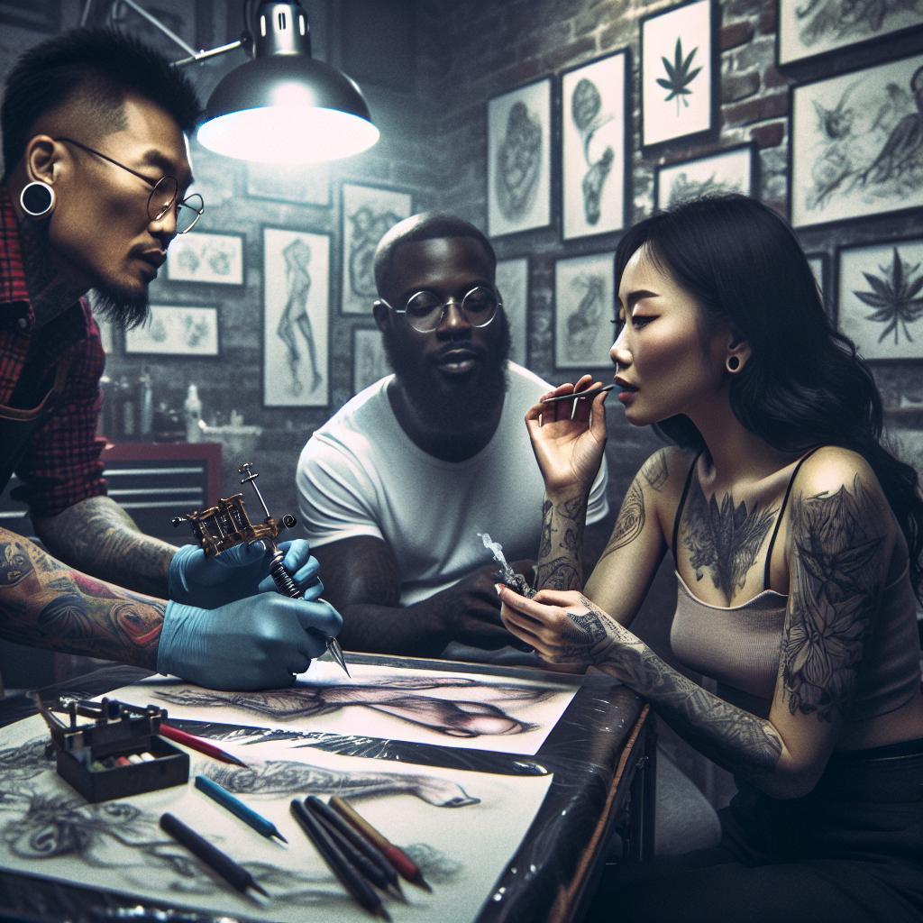 Can I Smoke Weed Before a Tattoo? What You Should Consider 1 Can I Smoke Weed Before a Tattoo? What You Should Consider