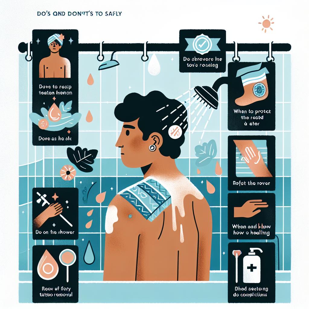 If youre asking, Can I shower after tattoo removal? Learn the best practices, youre definitely not alone. After undergoing a tattoo removal procedure, its essential to know how to care for your skin to ensure optimal healing and prevent complications. In this article, well walk you through the dos and donts of post-treatment care, including when and how to safely shower, so you can maintain your skins health while feeling confident in your choices. Get ready to uncover expert insights that will guide you through this crucial recovery phase