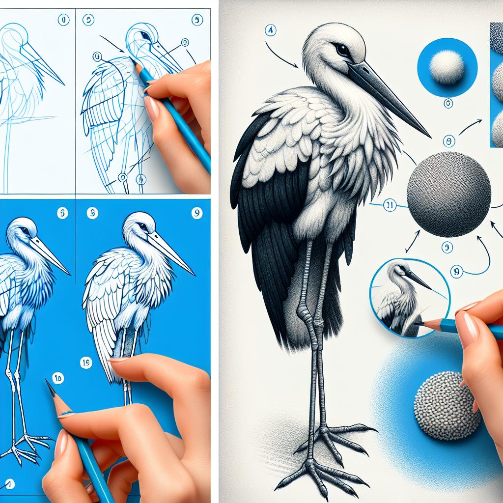 Are you ready to elevate your​ drawing skills and⁣ bring your⁤ artistic⁢ vision to⁤ life? In ​this guide on how‍ to draw a stork ​with different ⁢textures, youll discover ⁢expert techniques ⁤that add realism and‌ detail to your work, transforming⁤ simple lines ‍into ⁤lifelike representations. Whether youre a budding artist or looking to refine your craft, understanding how to ​incorporate ⁣various textures can⁣ breathe new life into your stork illustrations. Join⁢ us as we ‌explore‍ the intricacies ‍of ⁣texture and bring this ⁢elegant bird to ​the page ​with⁢ confidence and ‌flair!