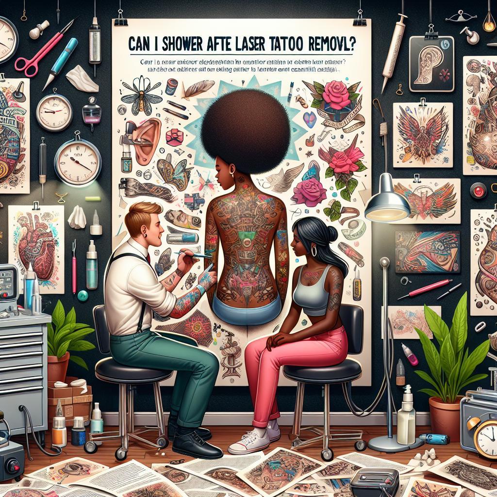 Can I Shower After Laser Tattoo Removal? Essential Tips Inside 1 Can I Shower After Laser Tattoo Removal? Essential Tips Inside