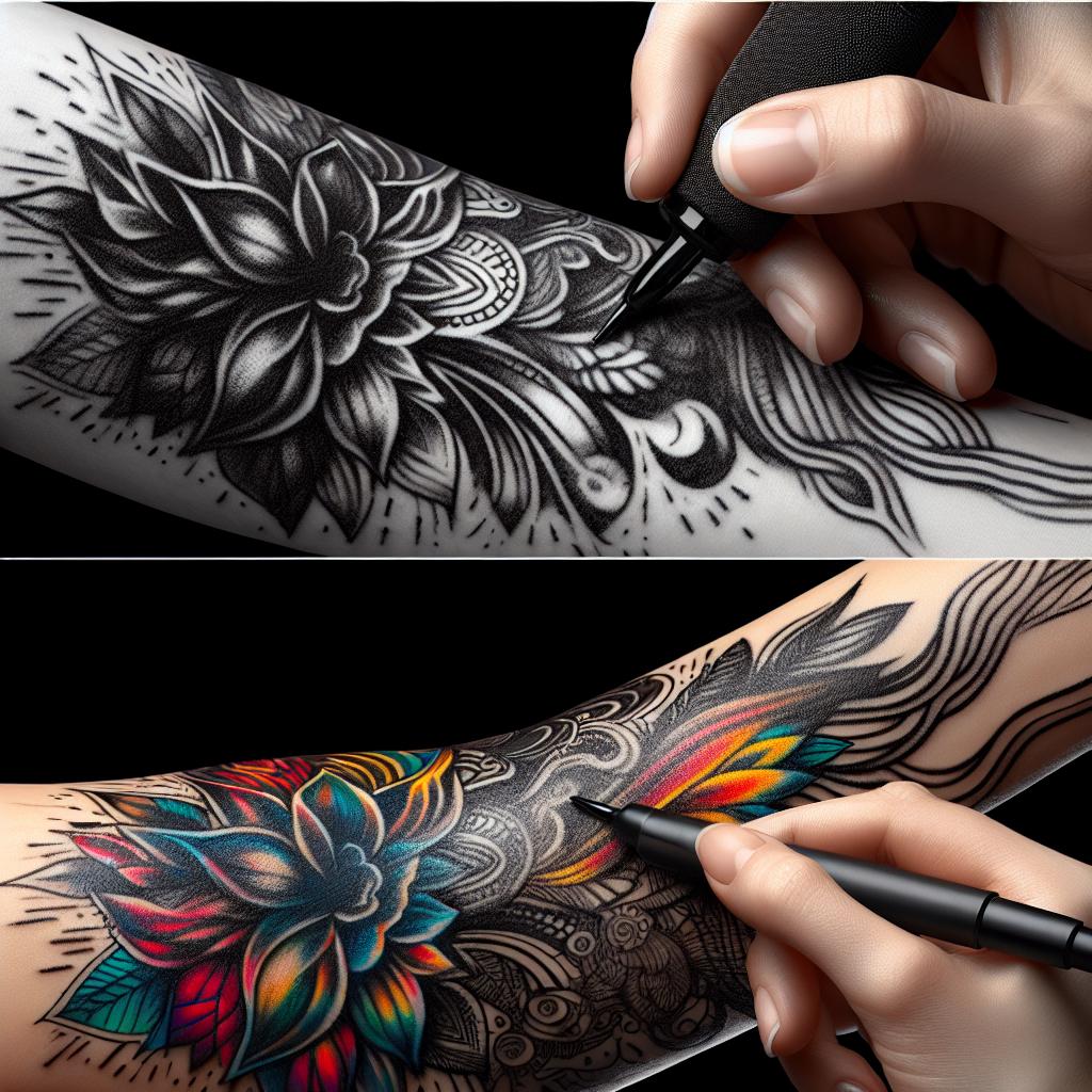 Have you ever wondered, Can you add color to a black tattoo? If you’re looking to breathe new life into your ink or simply rethink your design, you’re in the right place. In this article, we’ll explore creative ideas for transforming those monochromatic masterpieces into vibrant works of art. Whether youre considering a complete overhaul or subtle enhancements, we’ll provide expert insights to guide your decision-making process, ensuring you leave with a tattoo that truly reflects your unique style. Let’s dive in!