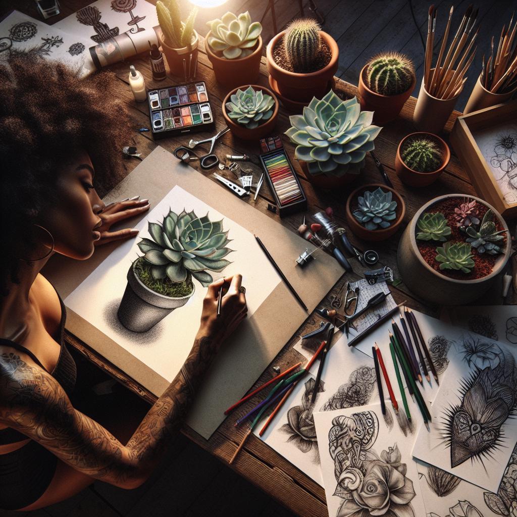 How to Draw a Succulent: Capture Nature’s Beauty with Ease 9 How to Draw a Succulent: Capture Nature’s Beauty with Ease