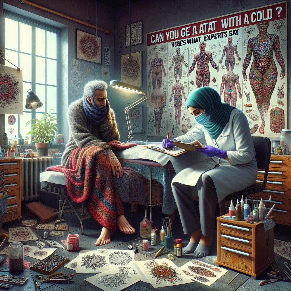 Can You Get a Tattoo With a Cold? Here’s What Experts Say