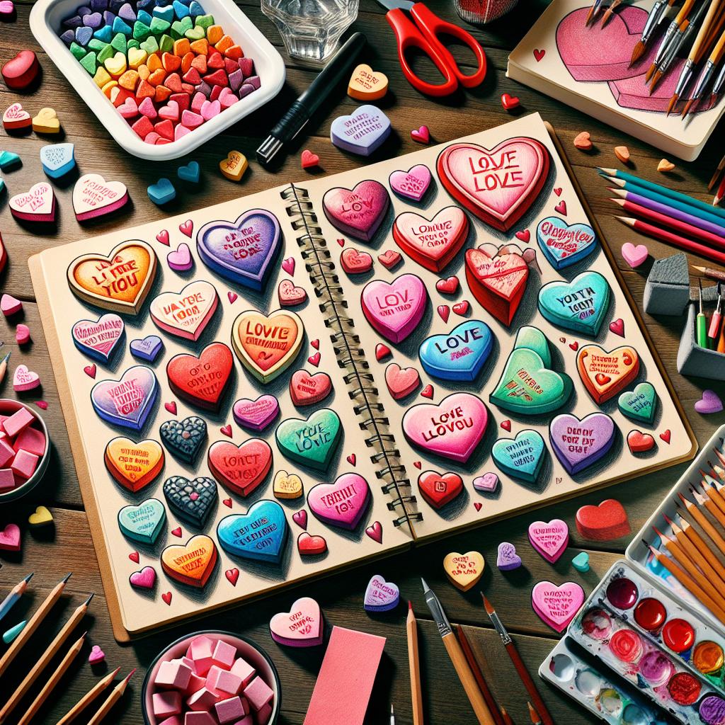 Valentine’s Day is just around the corner, and what better way to celebrate love and friendship than by creating your own delightful art projects? In this guide on how to draw candy hearts for Valentine’s Day art projects, you’ll discover not only the joy of expressing your creativity but also some easy techniques to bring these sweet symbols to life. Whether you’re decorating cards, crafting gifts, or simply wanting to brighten someone’s day, mastering the art of candy hearts is both fun and rewarding. Let’s dive in and unleash your artistic flair as we explore the vibrant world of Valentine’s Day art!