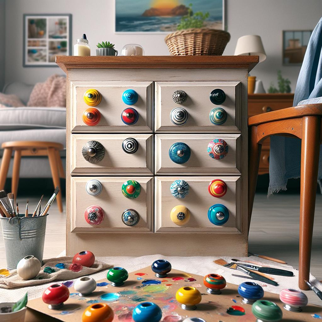 Are ⁢you ready to transform‍ your living space without breaking the ⁤bank? Painting drawer knobs creatively‌ for‌ custom home⁢ decor ⁣is⁤ a surprisingly simple yet impactful way ⁢to refresh your ⁤furniture and inject your personality into your home. ​Whether you’re ⁣looking to revive old pieces or add a⁣ unique⁣ flair to ‍new ‍ones, this DIY project⁢ allows you to explore your artistic ​side⁣ while enhancing your decor. Dive‍ in with us⁤ as we uncover innovative techniques,⁢ tips, and inspirations ‌that‍ will turn your mundane ⁣drawer knobs into stunning statement pieces!