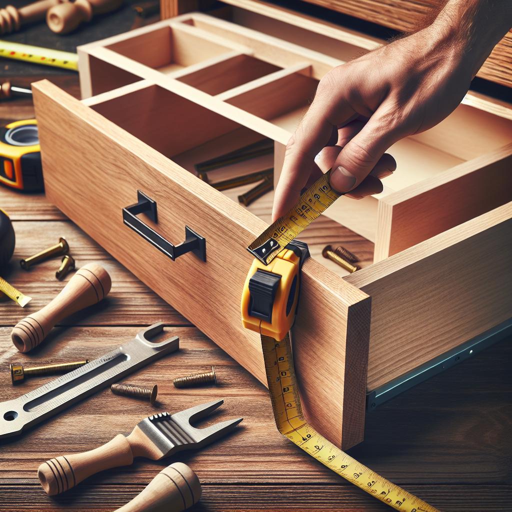 When it comes to crafting the perfect drawer, one of the most critical steps often gets overlooked: measuring drawer width for slides. Ensuring a perfect fit every time not only enhances the functionality of your furniture but also elevates the overall aesthetic of your space. If youve ever struggled with misaligned slides or jammed drawers, you’re not alone; many DIY enthusiasts face this challenge. But fear not! In this article, we’ll guide you through the simple yet effective steps to achieve a flawless fit, turning your woodworking project into a source of pride rather than frustration