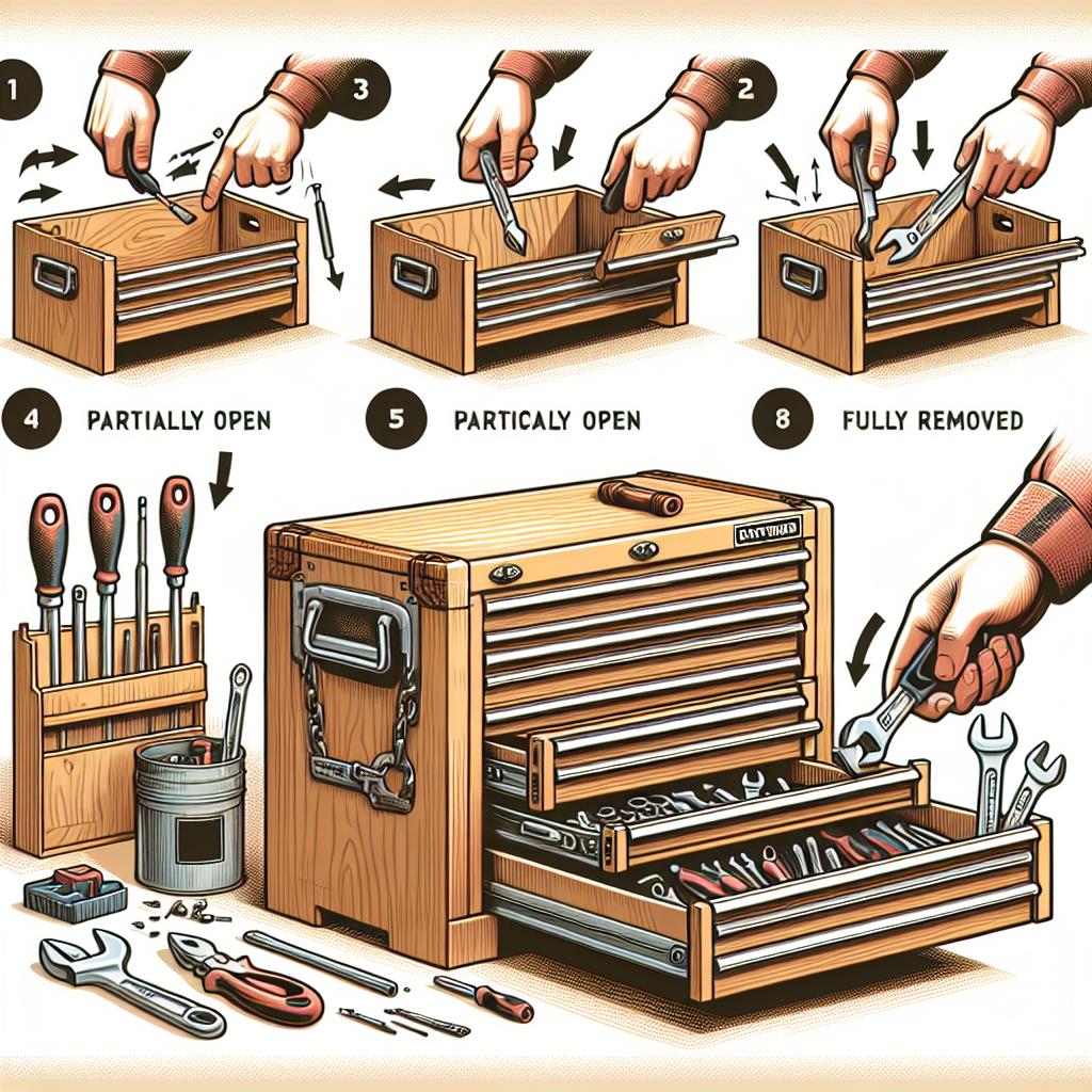 If you’ve ever wondered how to remove a drawer from a Craftsman tool chest safely, you’re not alone. Whether youre reorganizing your workspace or accessing tools that have seemed almost impossible to retrieve, knowing the right techniques is essential for both efficiency and safety. In this article, well demystify the process, breaking down every step so you can confidently tackle this task without risk of damage or frustration. So, grab your toolbox and let’s unlock the secrets to mastering your Craftsman tool chest!