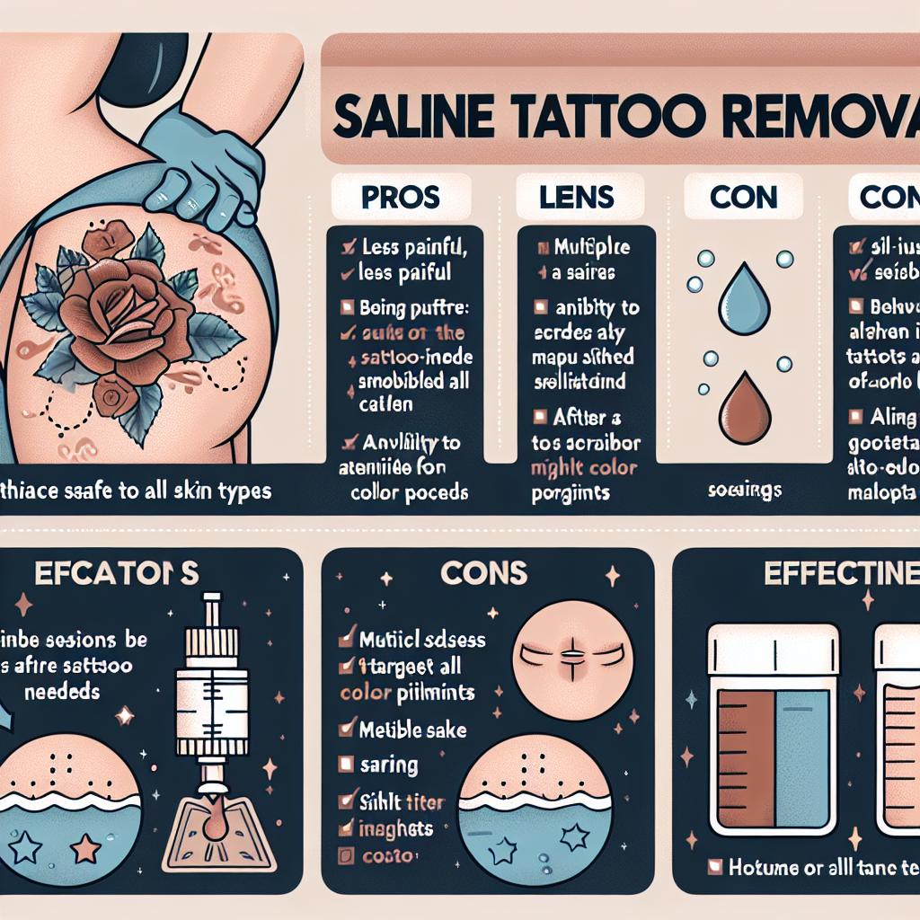 What Is Saline Tattoo Removal? Pros, Cons, and Effectiveness